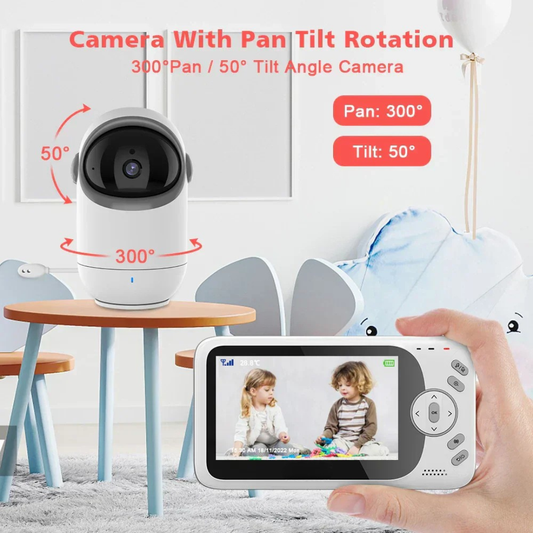 Video Baby Monitor with Camera & Night Vision