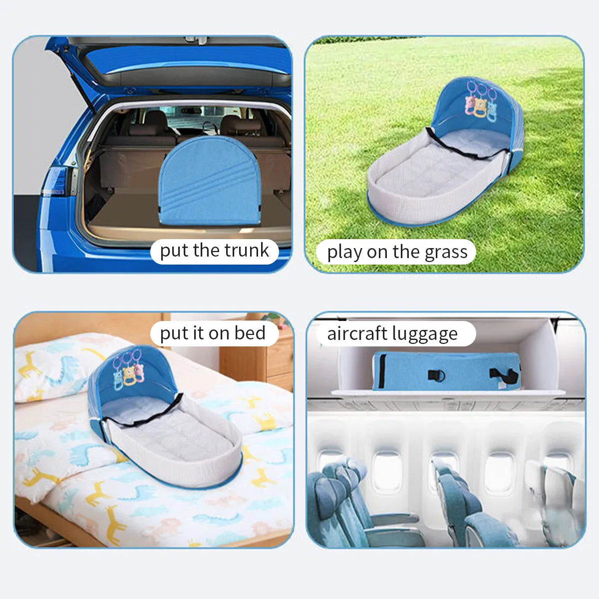 Baby Nest with Mosquito Net